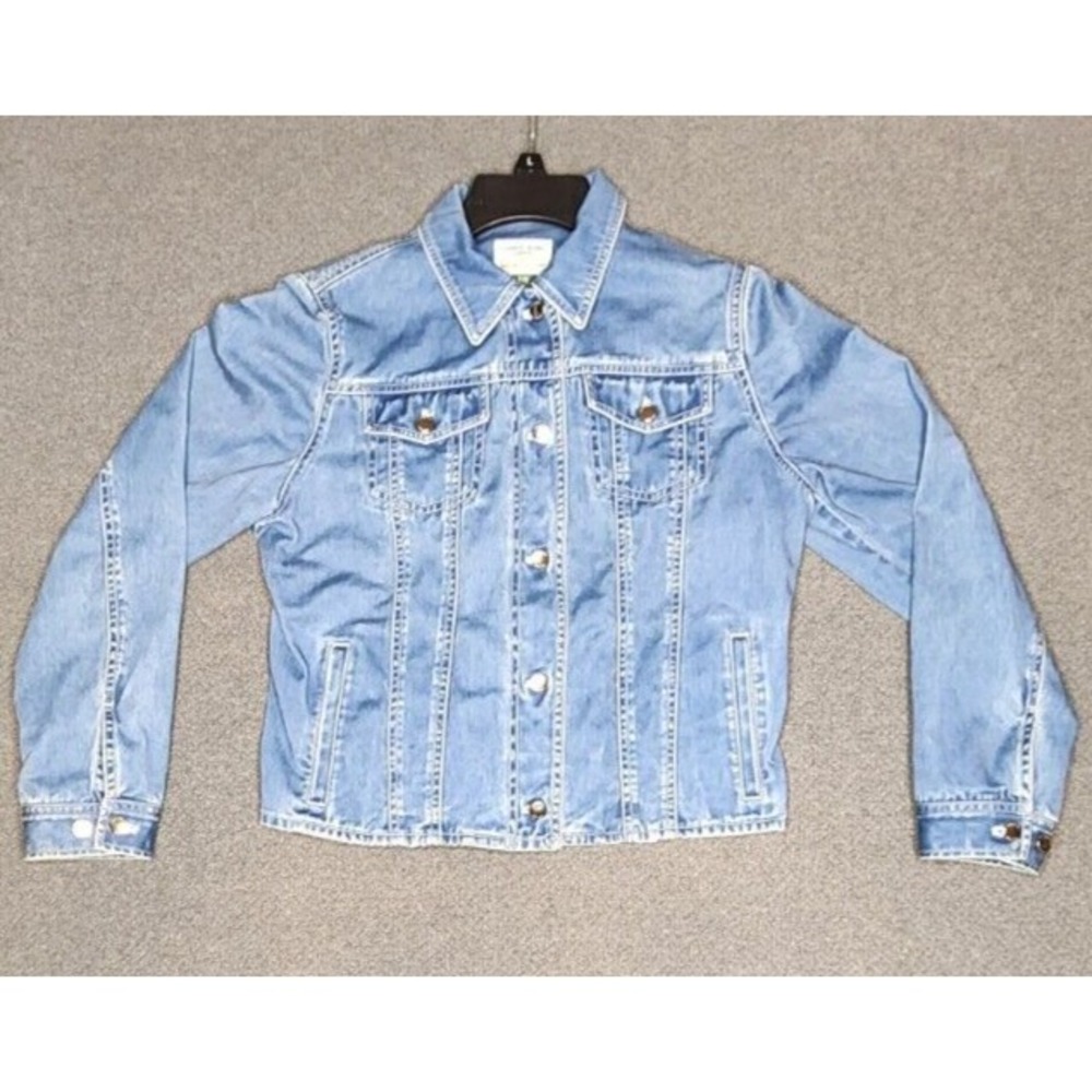 LAUREN JEANS CO. Ralph Lauren Blue Denim Jean Jacket Women's Size  P/M‎
